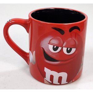 M&M Candy: Red - 12oz. Ceramic Coffee/Tea Mug - Mars/Frankford Candy